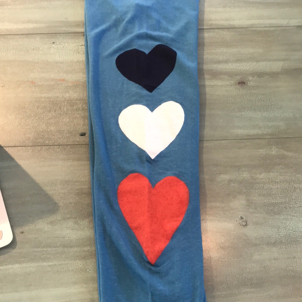 Sundry Blue with Hearts Sweatpants